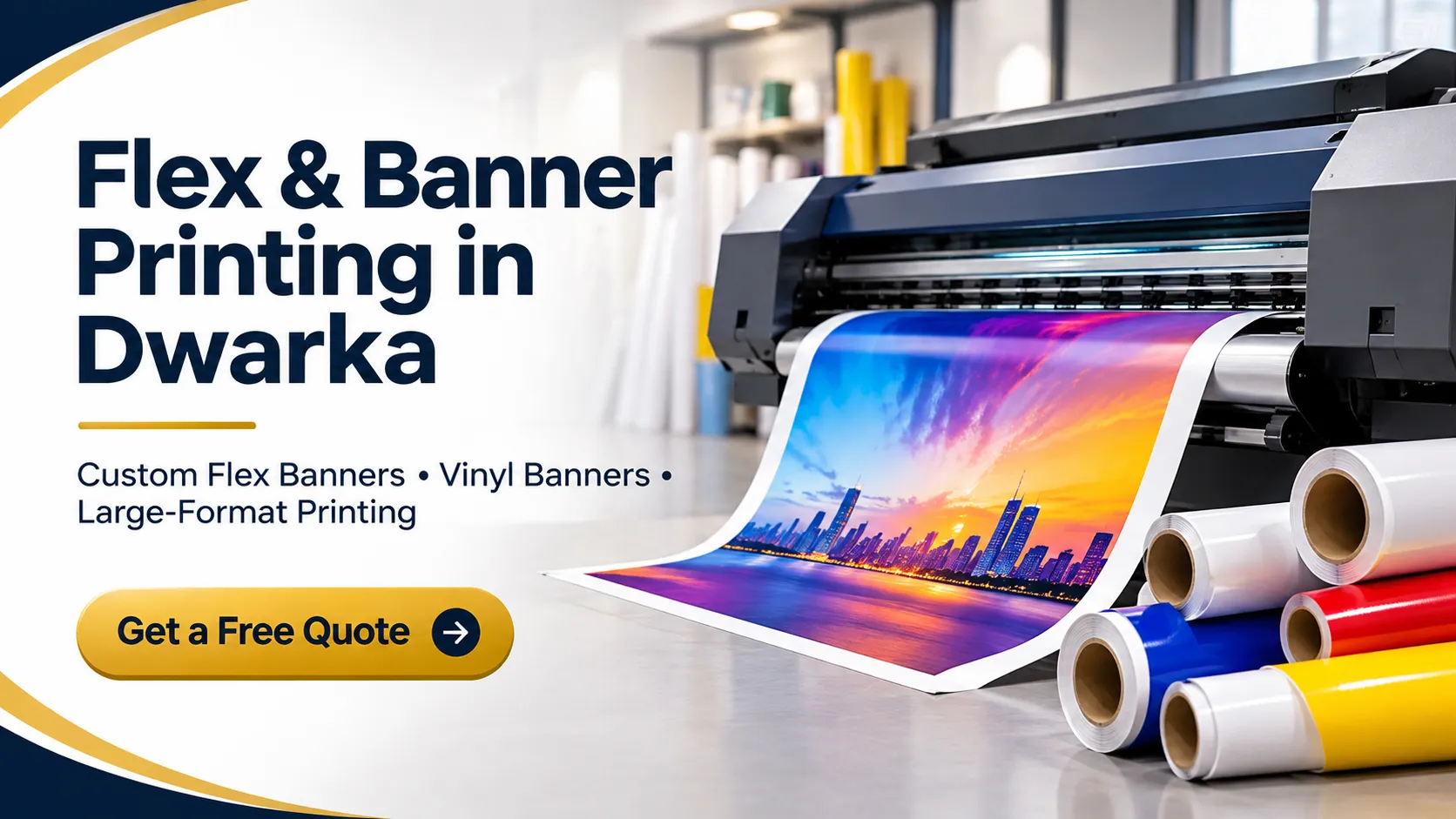 flex & banner printing dwarka